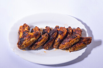 Honey Barbecue glazed chicken wings
food, honey, barbecue, fried, sauce, fast, appetizer, glazed, american, roasted, meat, cuisine, chicken, spicy, bar, bbq, meal, fresh, closeup, delicious, dinner, h