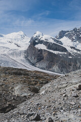 Fototapeta na wymiar Mountains and glacier