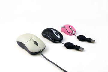 computer mouse with cable