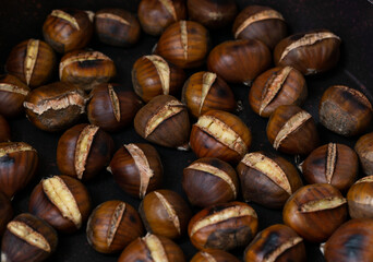 pan fried chestnuts at home