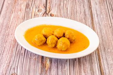 home made meat balls