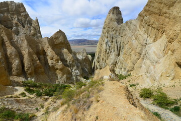 Clay Cliffs of Omarama