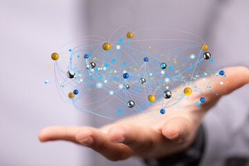 organization chart team concept networking business