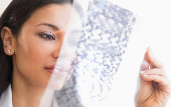 Woman working in laboratory