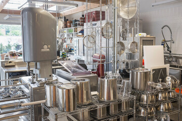 View of commercial kitchen