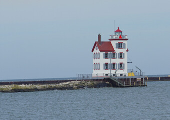 Great Lakes Lighthouses,  Loraine Breakwater, Ohio