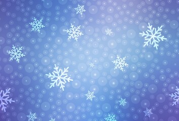 Light Pink, Blue vector template in carnival style.