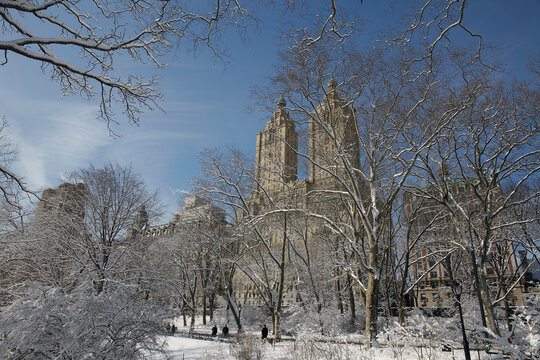 View of San Remo apartments and Central Park