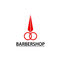 Scissors icon.modern design.vector illustration.barber.barber logo. barbershop. barbershop logo
