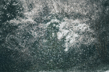 falling snow poetic vision vintage lens rendering