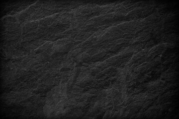 Dark grey black slate background or texture.