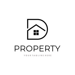 Real Estate Logo. Building, and House Logo Vector Template