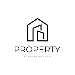 Real Estate Logo. Building, and House Logo Vector Template