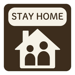 ステイホームのイラスト