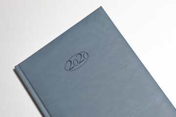 year book on a white