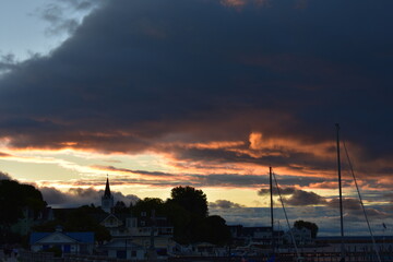 Sunrise on Mackinac Island