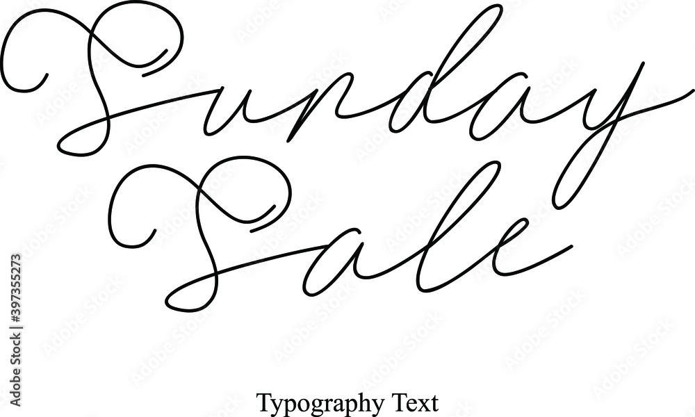 Fototapete handwritten typography typescript text