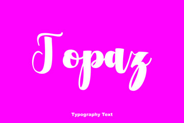 Bold Handwriting Typography Typeface