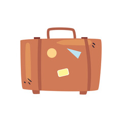 bag icon isolated flat style icon vector design