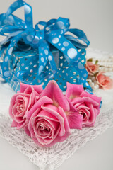 Box And Flowers