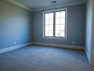 empty room with windows