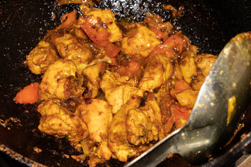 Tasty and spicy chicken dish