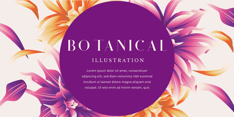 Botanical Daisy Flower