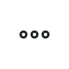 Dot menu icon