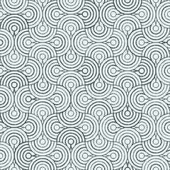 Handmade geometric seamless pattern