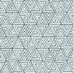 Handmade geometric seamless pattern