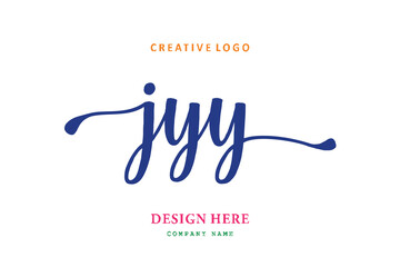 JYY lettering logo is simple, easy to understand and authoritative