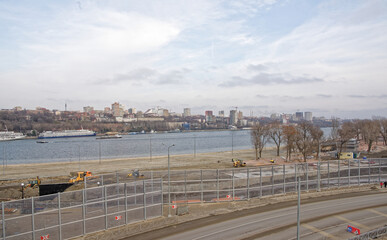  Construction of a new beach and stadium for the 2018 FIFA World Cup