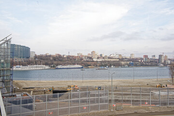   Construction of a new beach and stadium for the 2018 FIFA World Cup