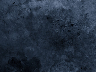 Fototapeta na wymiar dark wall blue background, old grunge concrete texture and closeup retro concrete