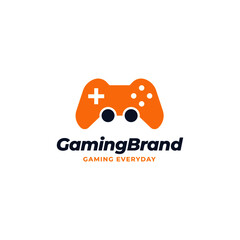 Joystick Game Controller Icon Design Template. 