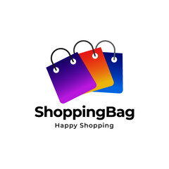 happy shopping logo. Happy Shop logo designs, Fun Store logo template vector illustration,