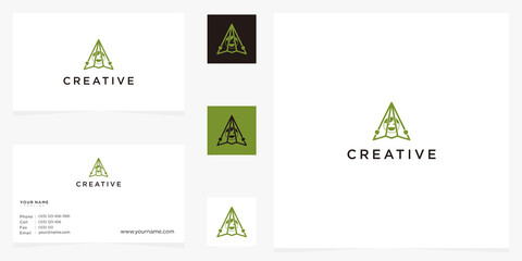 creative of children logo template business