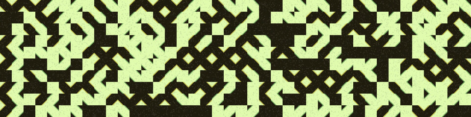 Abstract Geometric Pattern generative computational art illustration