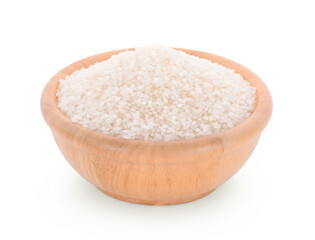 Fototapeta na wymiar rice grains isolated on white background.