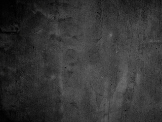 Dark cement background,  Black and white grunge texture concrete, Gray wall grungy abstract
