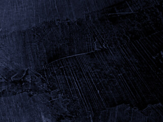Black-blue cement background, Dark grunge texture concrete, Indigo wall grungy old pattern