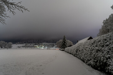 Winter in Rietheim-Weilheim bei Tuttlingen