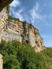 the rock in the mountains