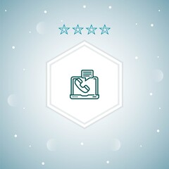     contact vector icons illustration