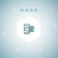     deadline vector icons illustration