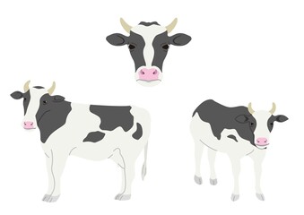 牛のイラストセット