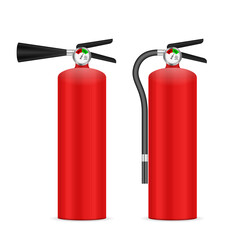 Obraz premium Fire extinguisher set