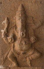 Fototapeta na wymiar Ganesha in Hampi