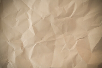 crumpled colored paper