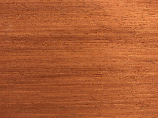 Fototapeta premium Natural red mahogany wood texture background. veneer surface for interior and exterior manufacturers use.